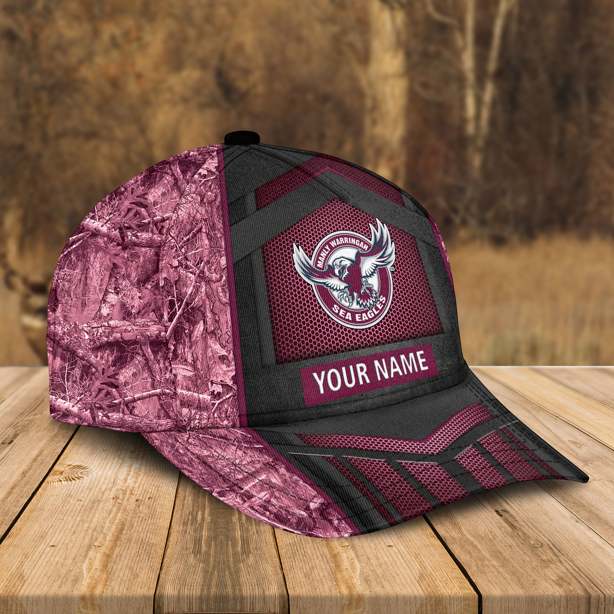 Adeenyc Manly-Warringah Sea Eagles NRL Personalized Classic Cap Best Gift For Fans