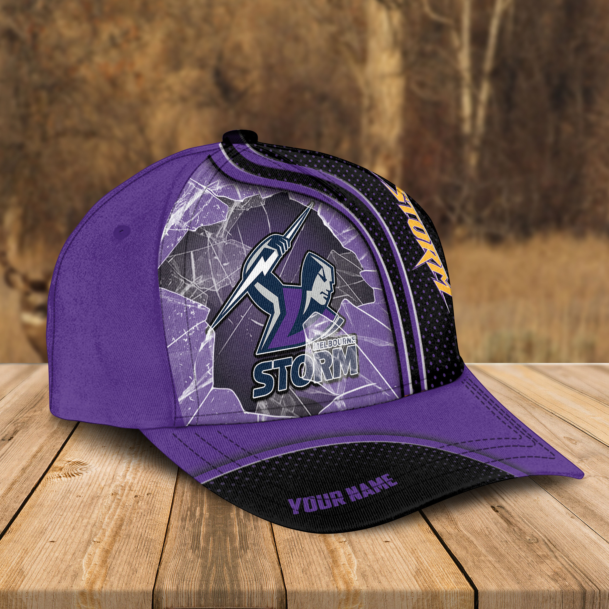Adeenyc Melbourne Storm NRL Personalized Classic Cap Best Gift For Fans