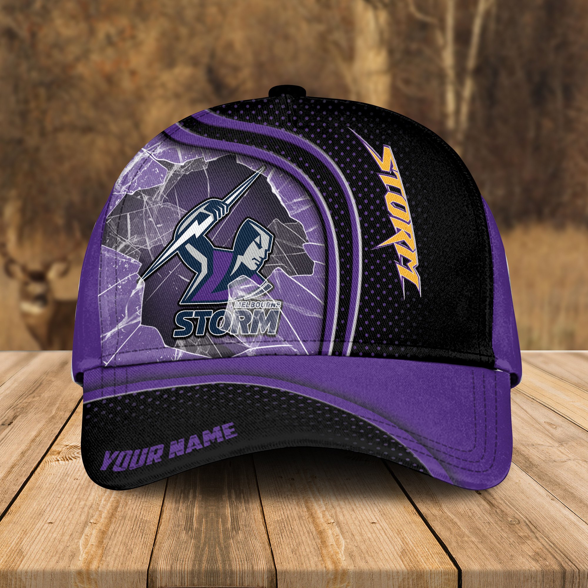 Adeenyc Melbourne Storm NRL Personalized Classic Cap Best Gift For Fans