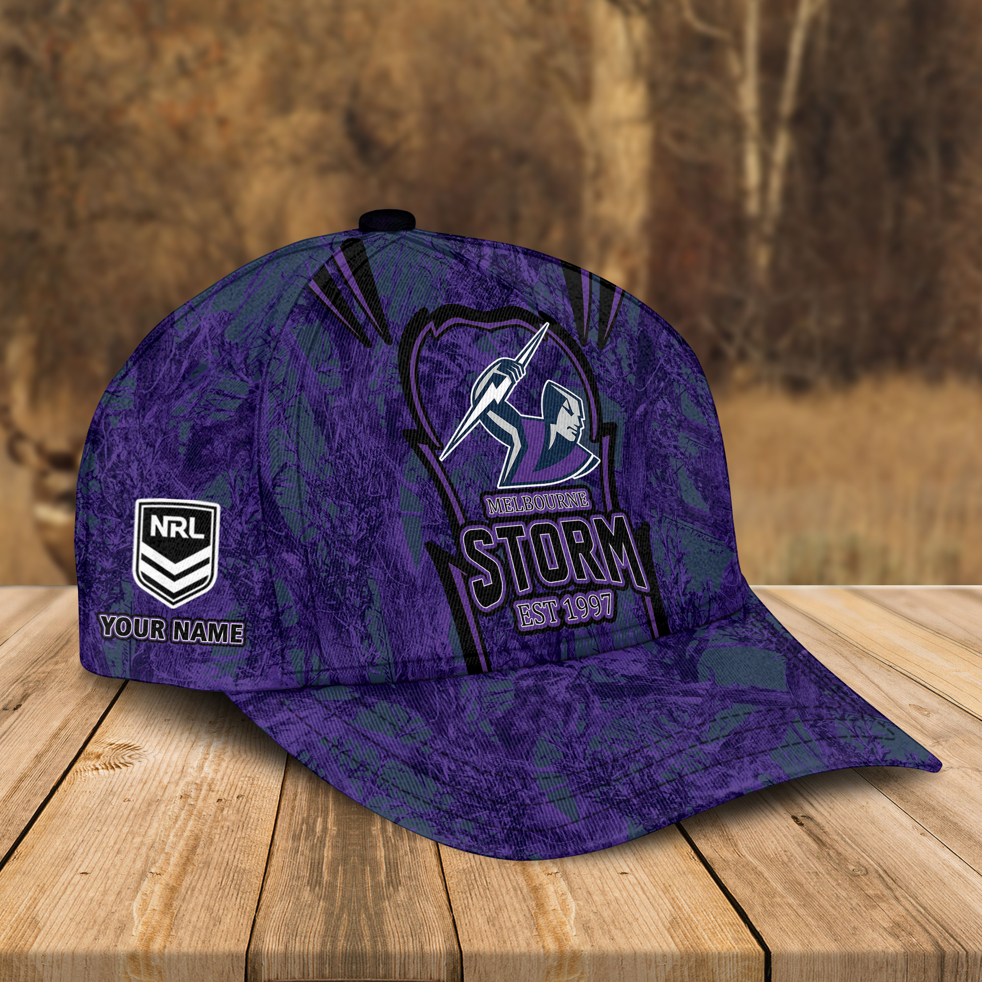 Adeenyc Melbourne Storm NRL Personalized Classic Cap Best Gift For Fans
