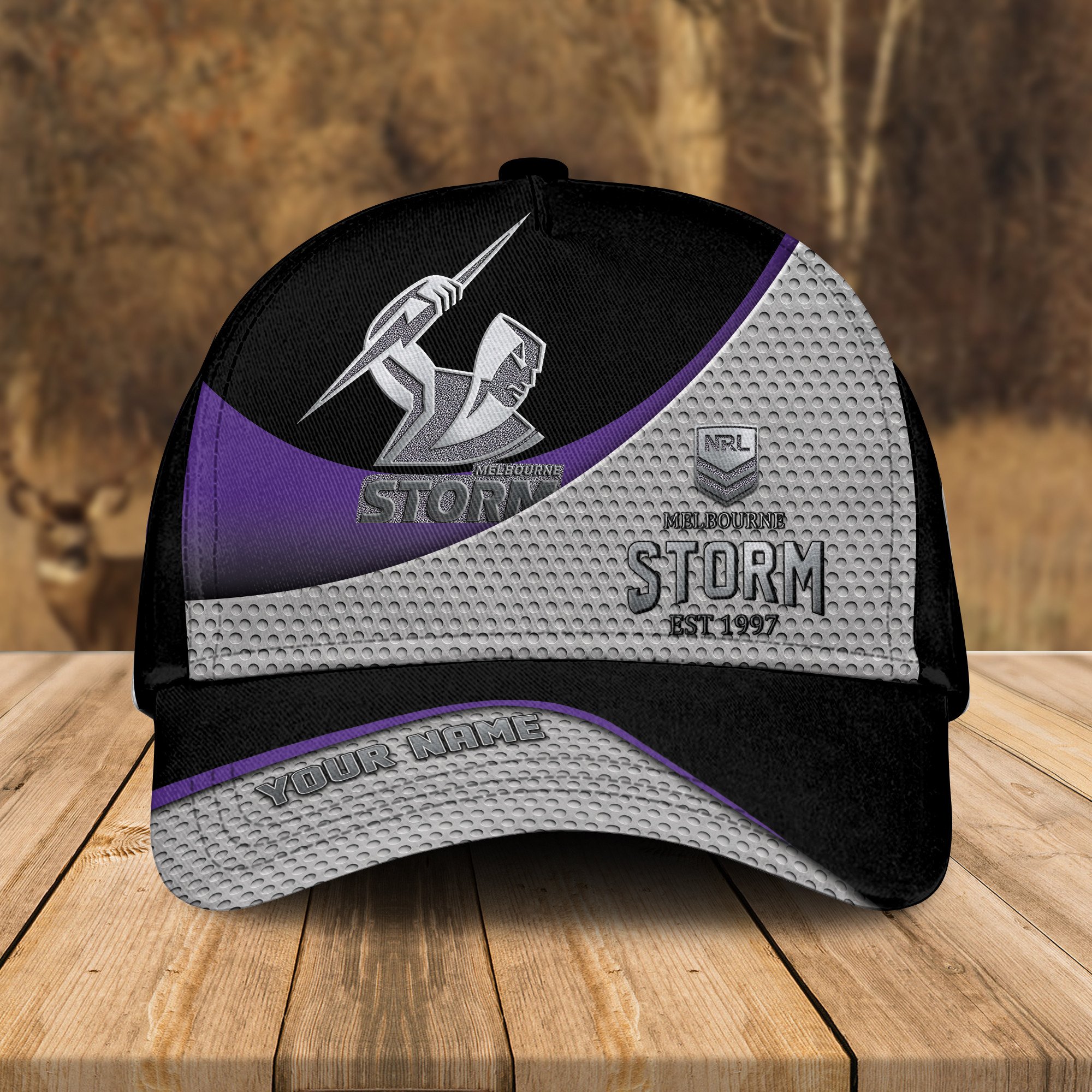 Adeenyc Melbourne Storm NRL Personalized Classic Cap Best Gift For Fans