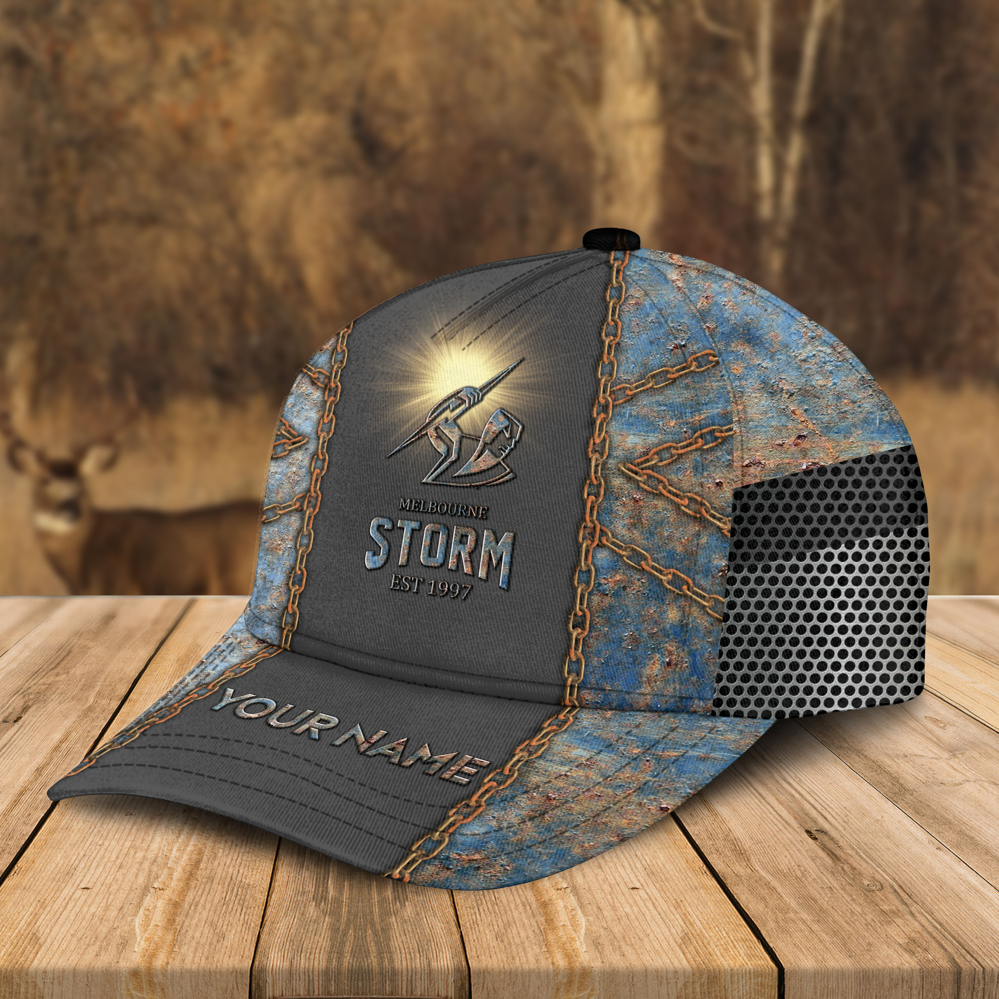 Adeenyc Melbourne Storm NRL Personalized Classic Cap Best Gift For Fans