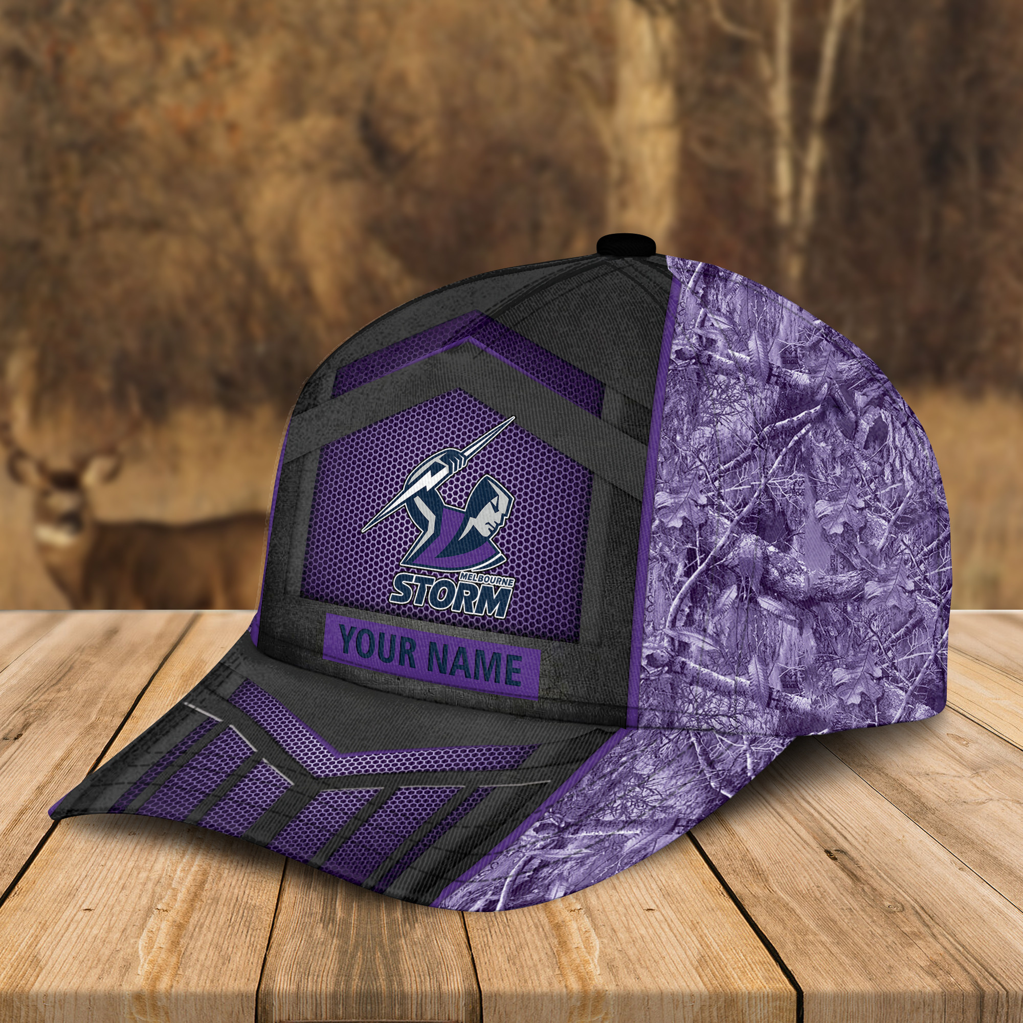 Adeenyc Melbourne Storm NRL Personalized Classic Cap Best Gift For Fans