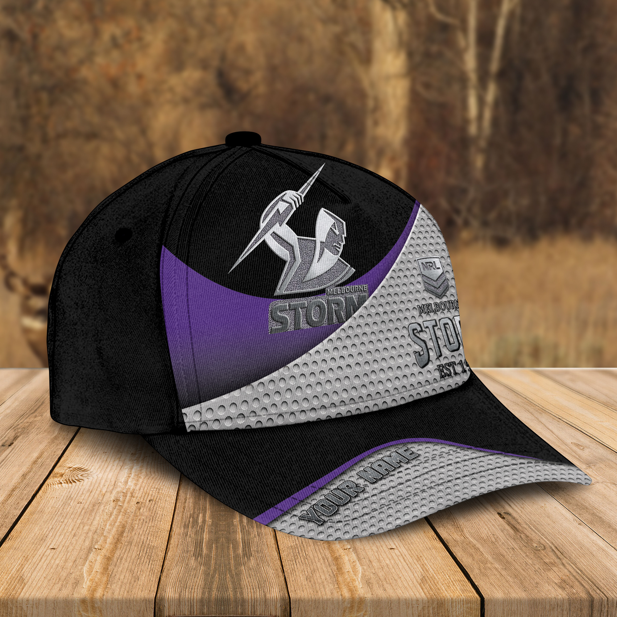 Adeenyc Melbourne Storm NRL Personalized Classic Cap Best Gift For Fans