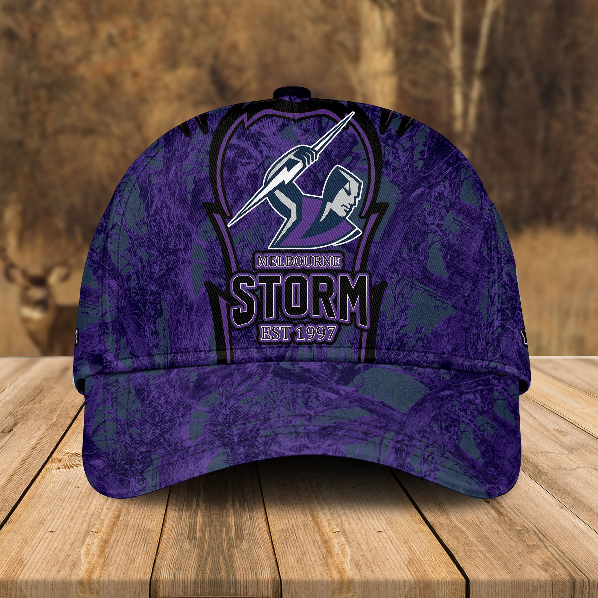 Adeenyc Melbourne Storm NRL Personalized Classic Cap Best Gift For Fans