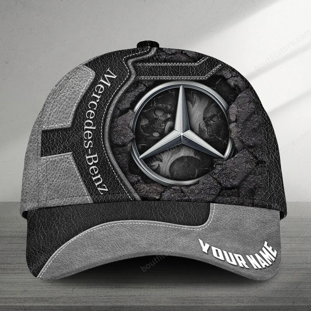 Adeenyc Mercedes-Benz Black Cap, Hat 3d Baseball Cap Classic Hat 