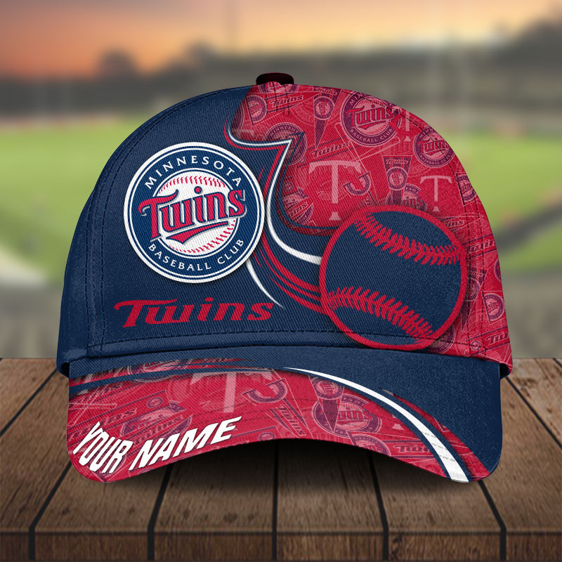 Adeenyc Minnesota Twins Personalized Hats Baseball Caps Classic Caps for men, women