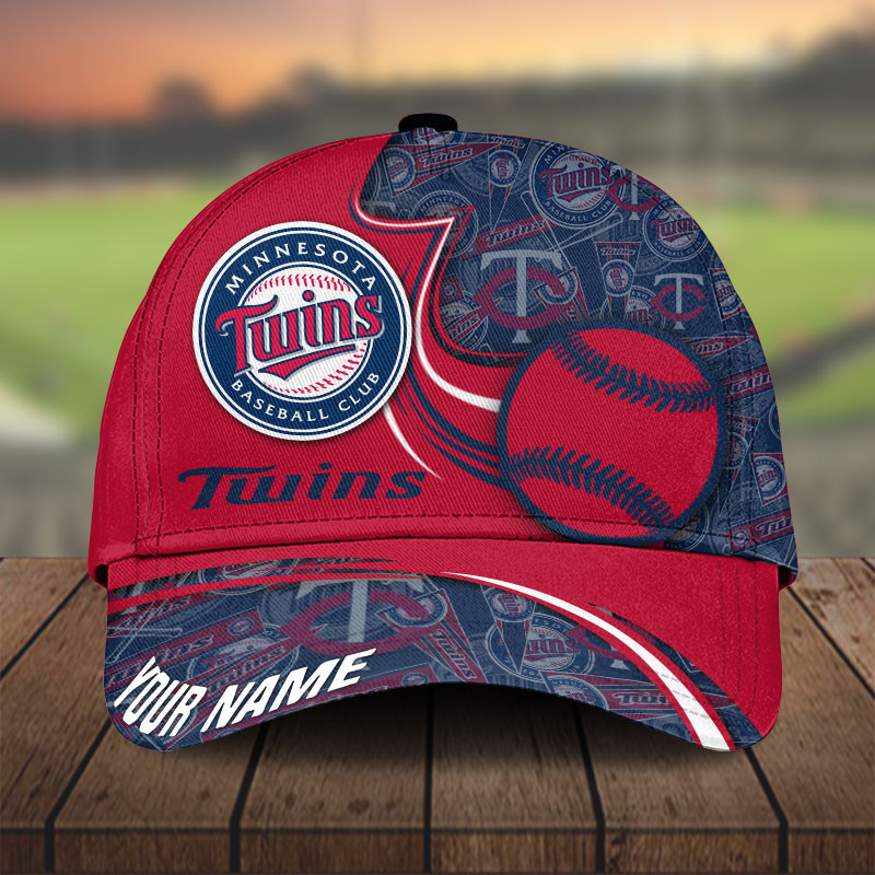 Adeenyc Minnesota Twins Personalized Hats Baseball Caps Classic Caps for men, women