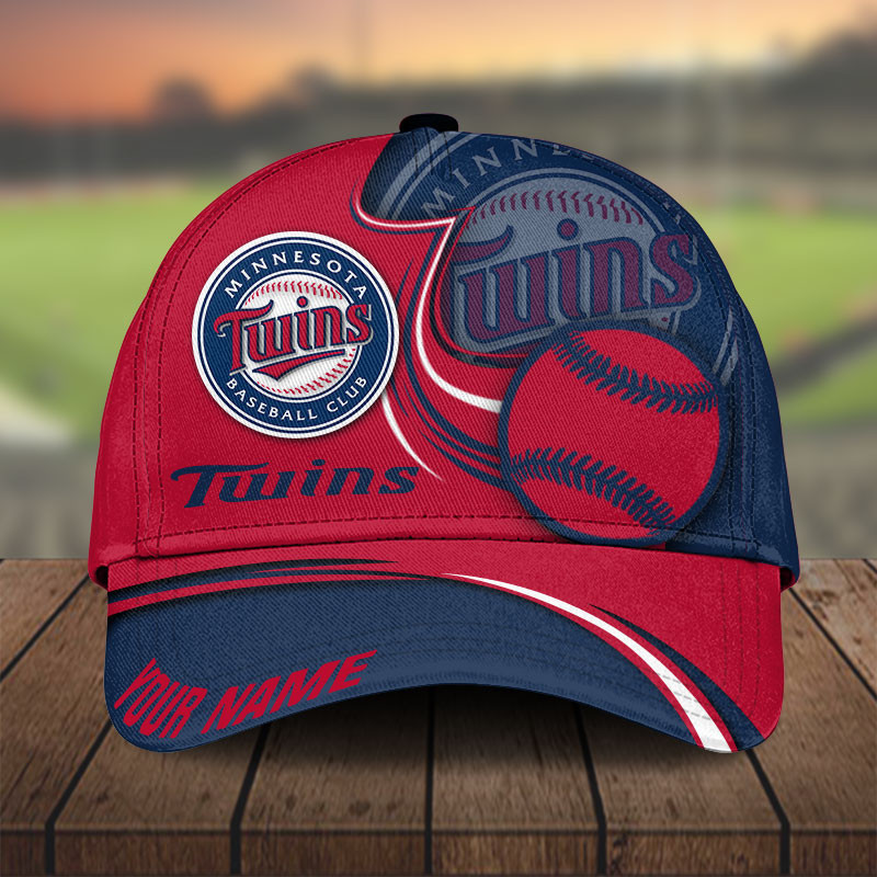 Adeenyc Minnesota Twins Personalized Hats Baseball Caps Classic Caps for men, women