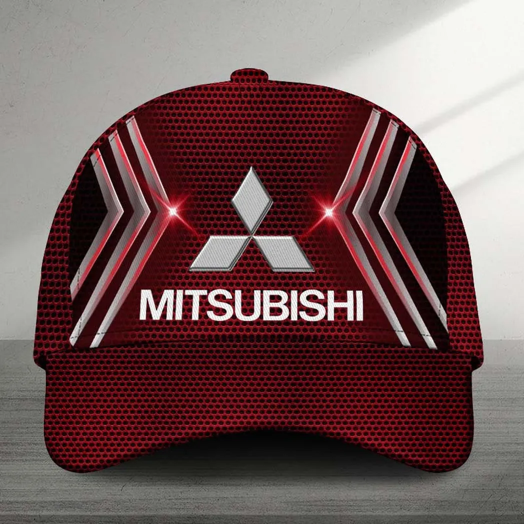 Adeenyc Mitsubishi 3D Baseball Cap Classic Hat 