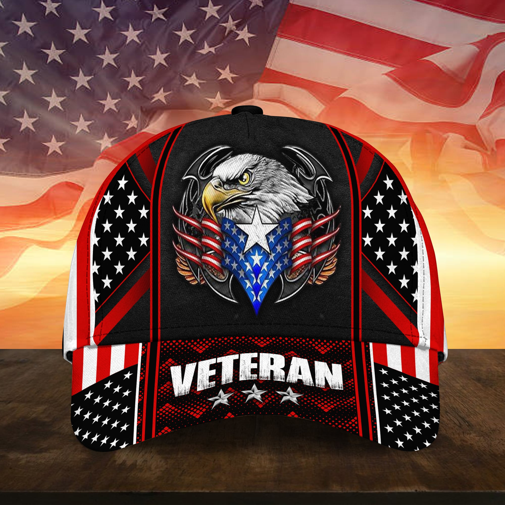 Adeenyc Multiple Color Veteran 3D Cap Trucker Hats Custom Hats Gifts For Men & Women
