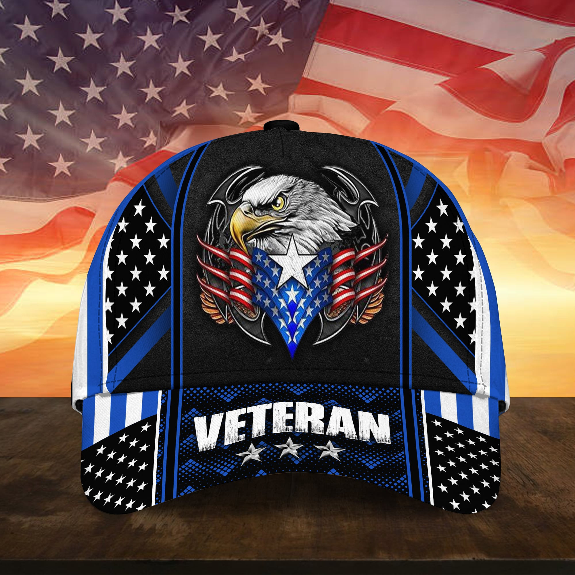 Adeenyc Multiple Color Veteran 3D Cap Trucker Hats Custom Hats Gifts For Men & Women