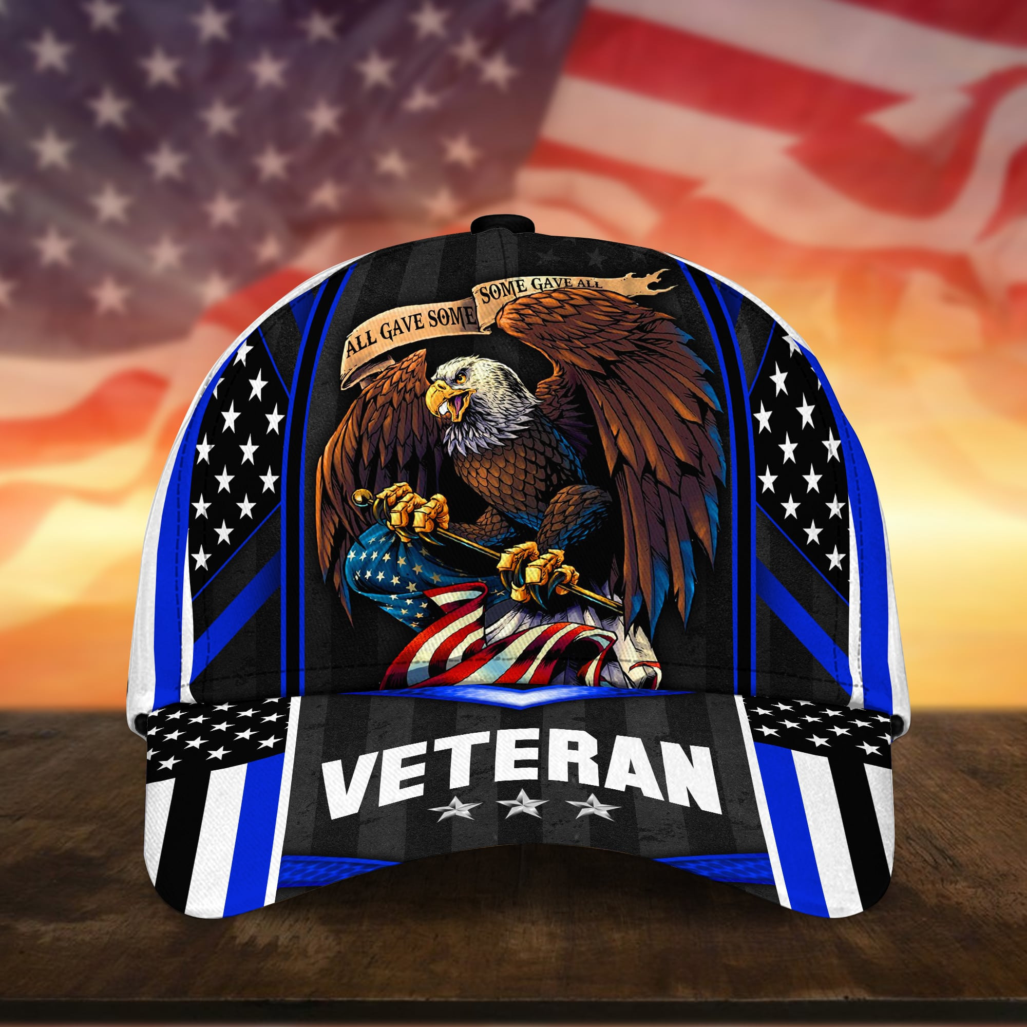 Adeenyc Multiple Color Veteran 3D Cap Trucker Hats Custom Hats Gifts For Men & Women