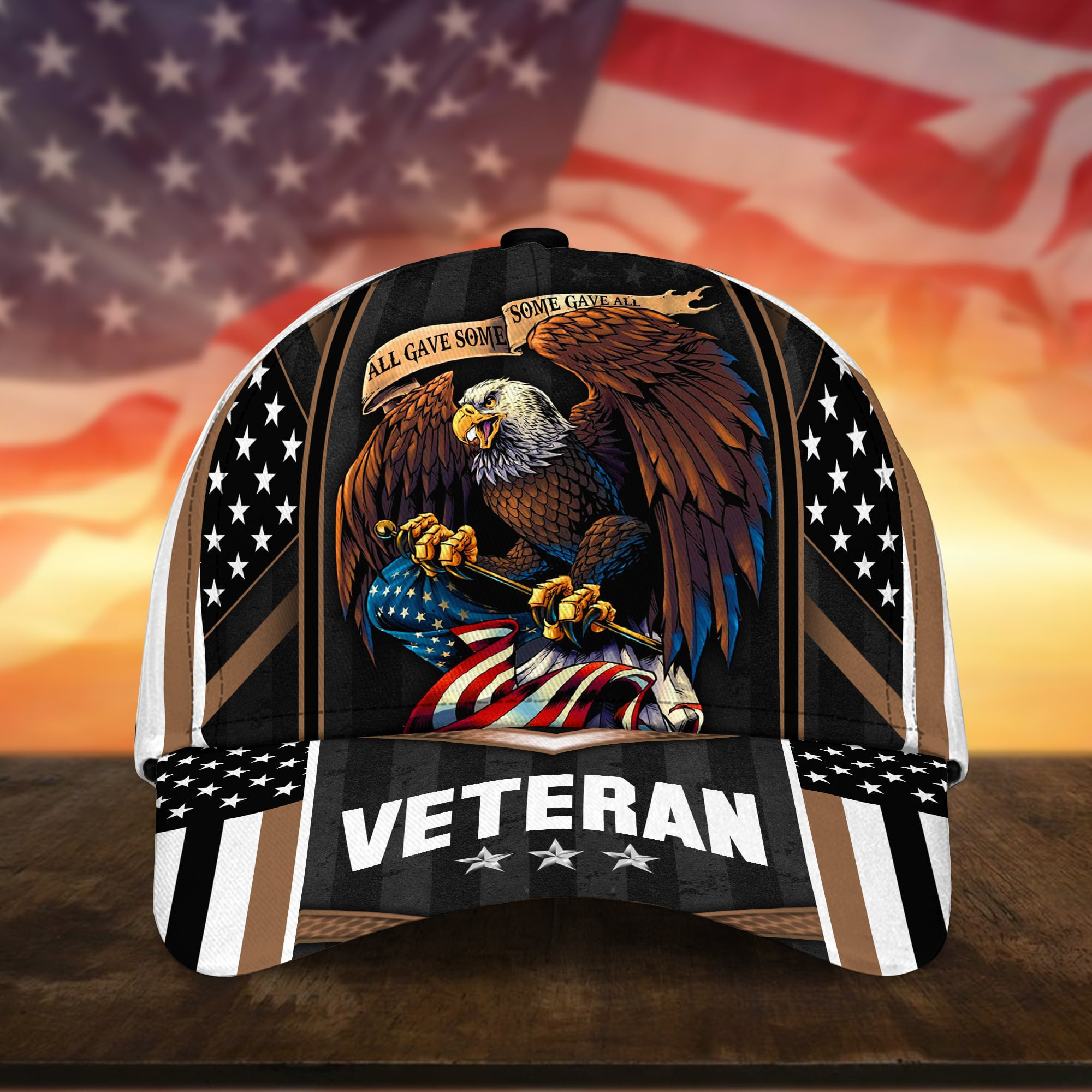 Adeenyc Multiple Color Veteran 3D Cap Trucker Hats Custom Hats Gifts For Men & Women