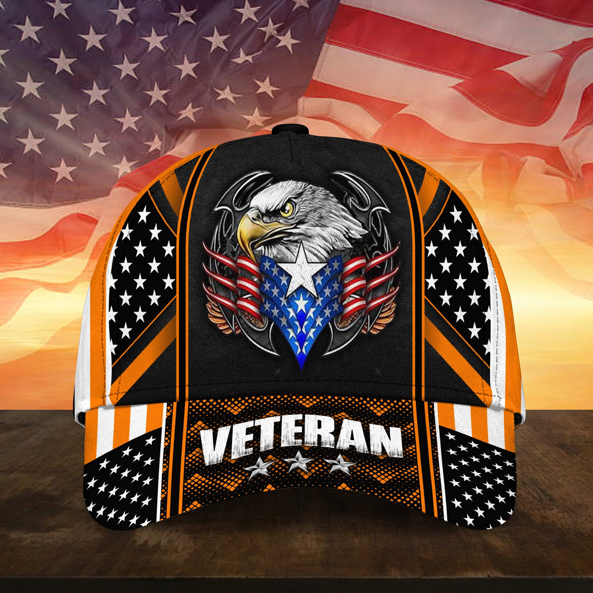 Adeenyc Multiple Color Veteran 3D Cap Trucker Hats Custom Hats Gifts For Men & Women