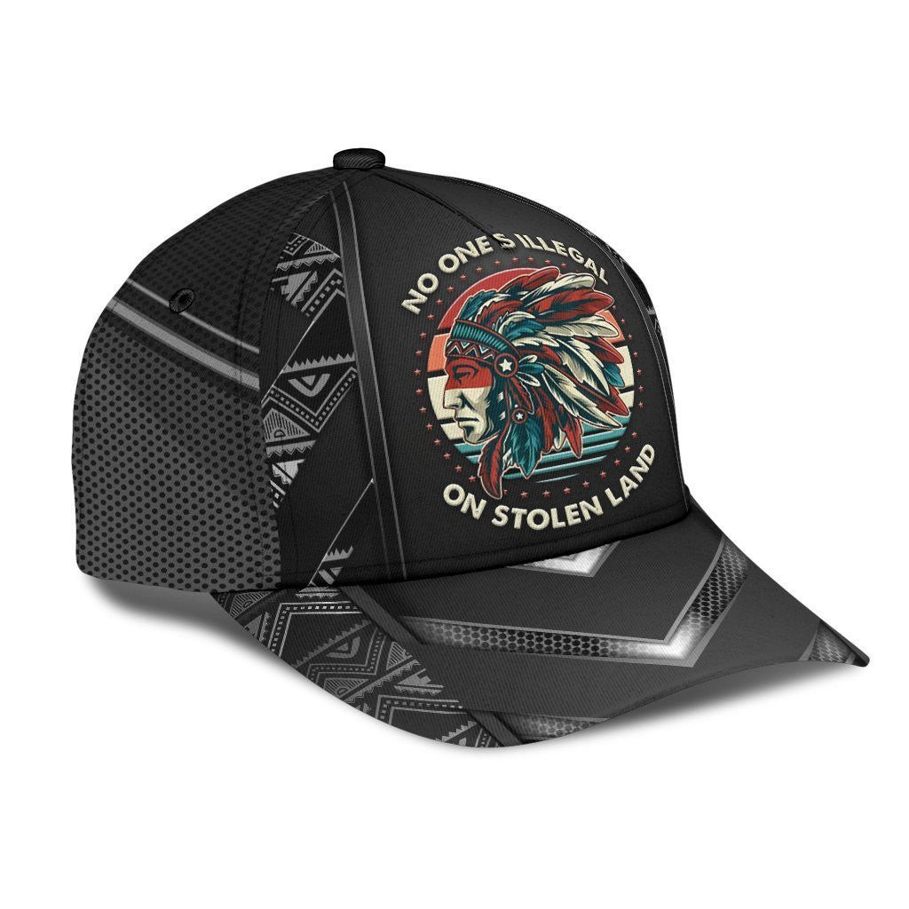 Adeenyc Native American All Over Print Classic Cap Trucker Hats Custom Hats Gifts For Men & Women
