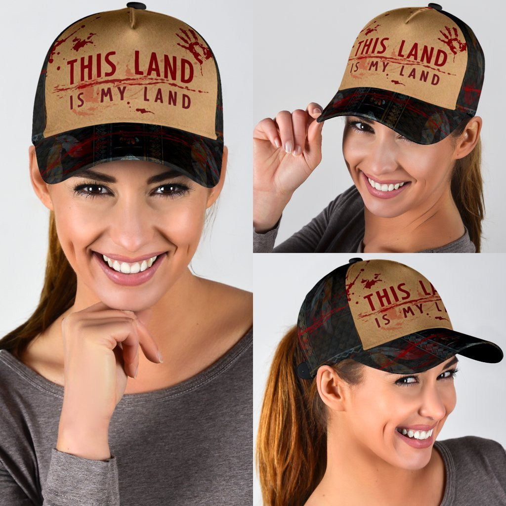 Adeenyc Native American All Over Print Classic Cap Trucker Hats Custom Hats Gifts For Men & Women