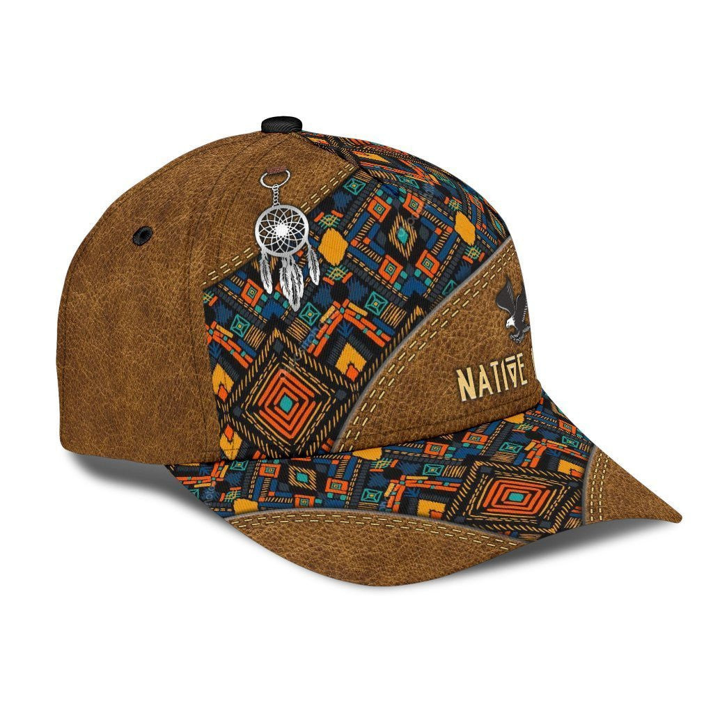 Adeenyc Native American All Over Print Classic Cap Trucker Hats Custom Hats Gifts For Men & Women