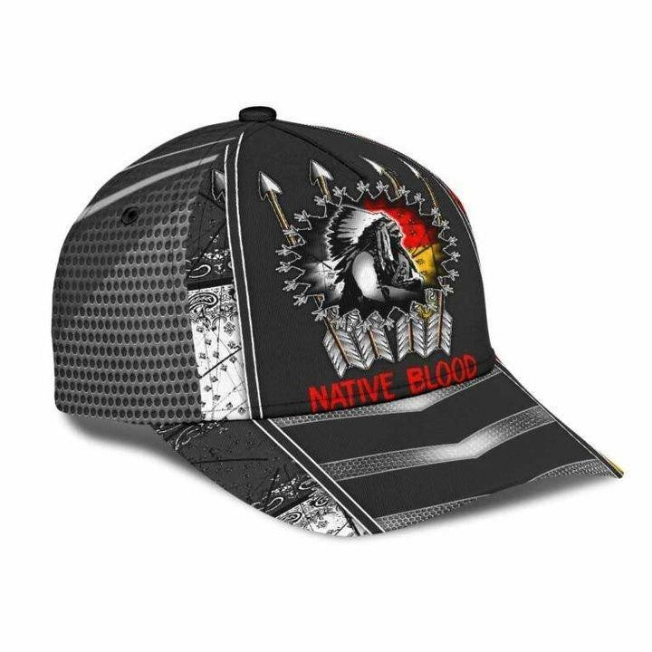 Adeenyc Native American All Over Print Classic Cap Trucker Hats Custom Hats Gifts For Men & Women