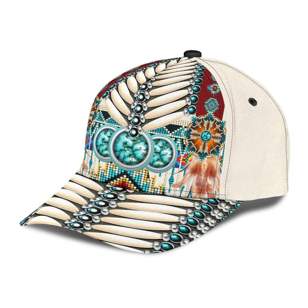 Adeenyc Native American All Over Print Classic Cap Trucker Hats Custom Hats Gifts For Men & Women