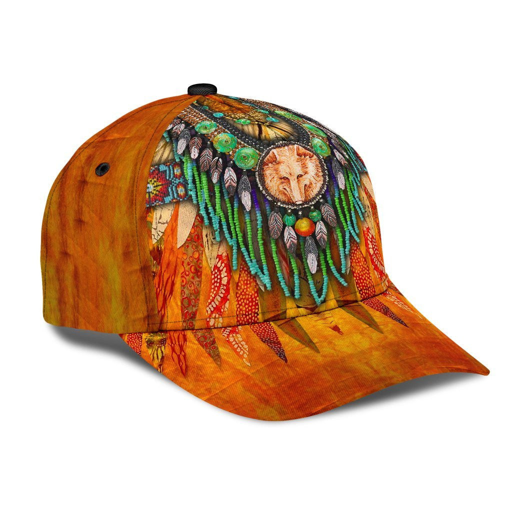Adeenyc Native American All Over Print Classic Cap Trucker Hats Custom Hats Gifts For Men & Women