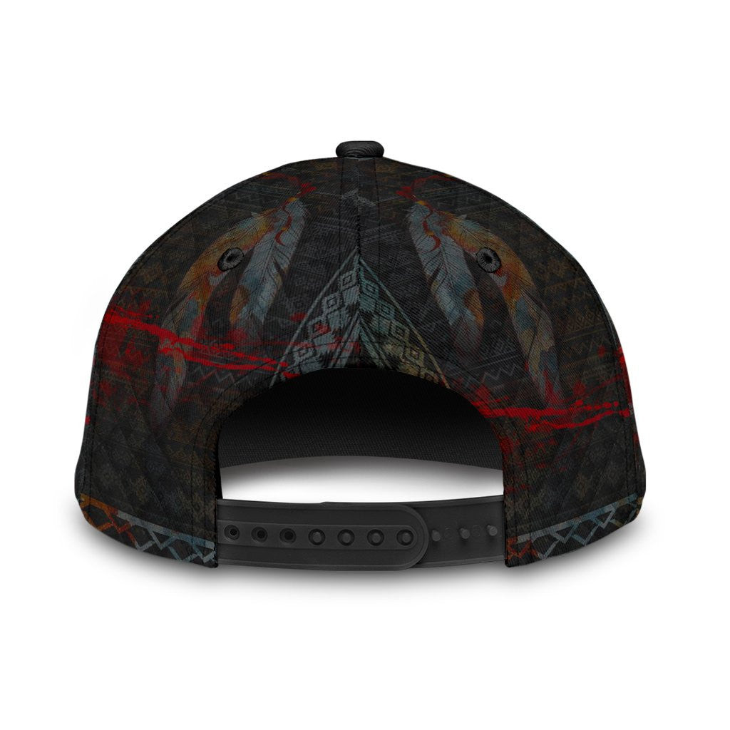 Adeenyc Native American All Over Print Classic Cap Trucker Hats Custom Hats Gifts For Men & Women