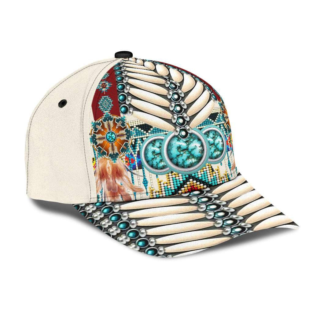 Adeenyc Native American All Over Print Classic Cap Trucker Hats Custom Hats Gifts For Men & Women