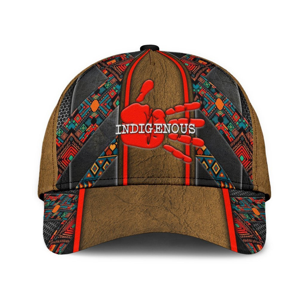 Adeenyc Native American All Over Print Classic Cap Trucker Hats Custom Hats Gifts For Men & Women