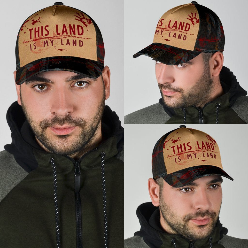 Adeenyc Native American All Over Print Classic Cap Trucker Hats Custom Hats Gifts For Men & Women