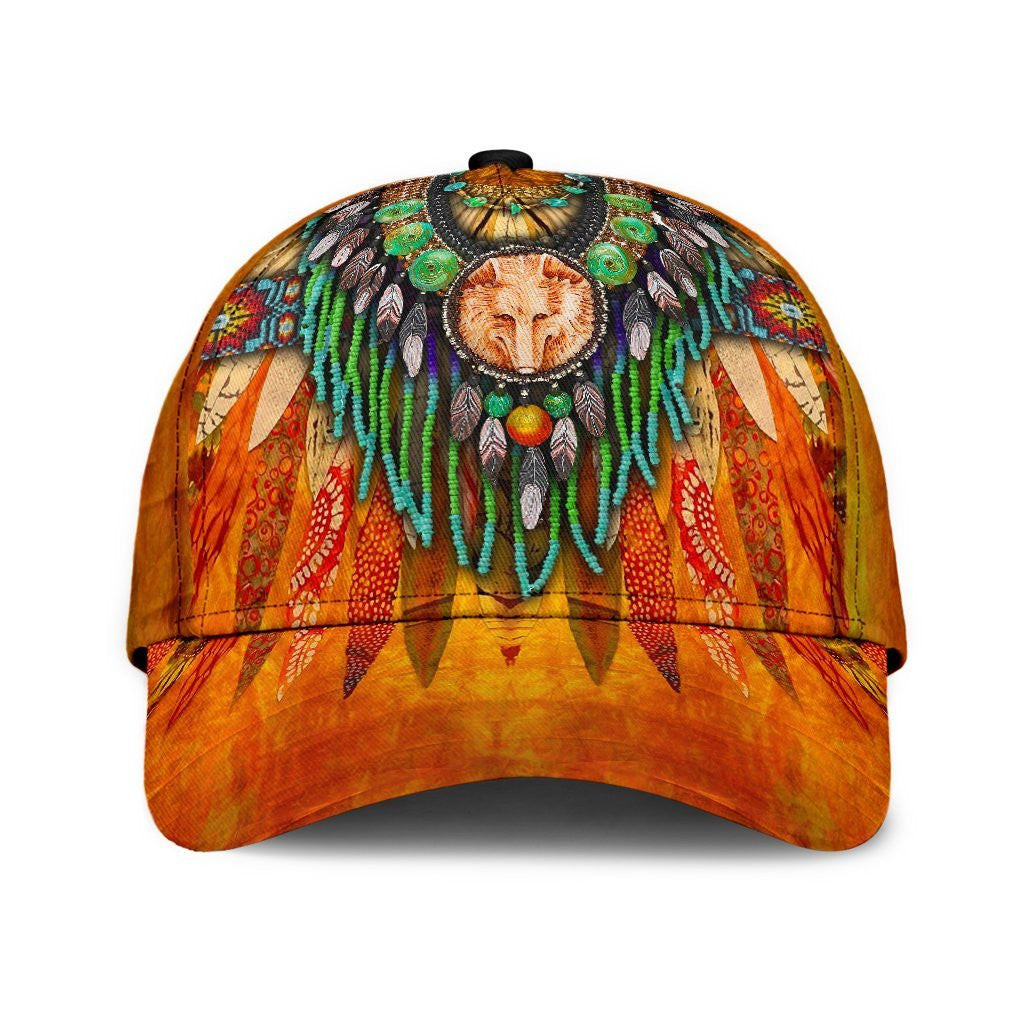 Adeenyc Native American All Over Print Classic Cap Trucker Hats Custom Hats Gifts For Men & Women