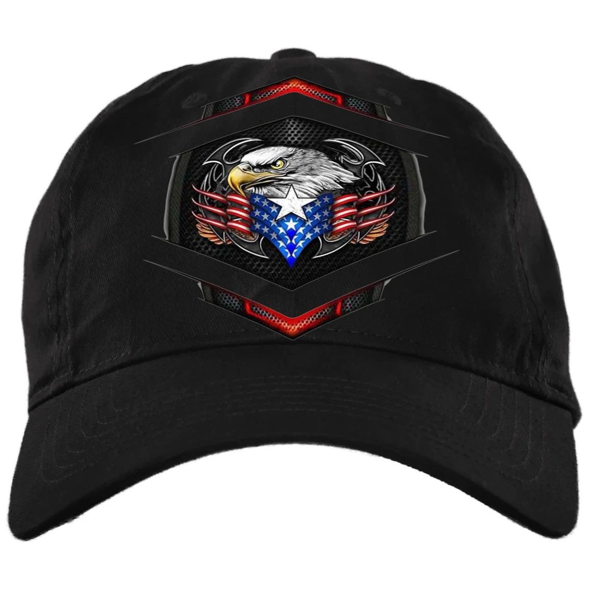 Adeenyc Navy American Bald Eagle Hat Honor U.S Armed Forces Patriotic Embroidery Classic Cap Hat Gift Trucker Hats Custom Hats Gifts For Men & Women