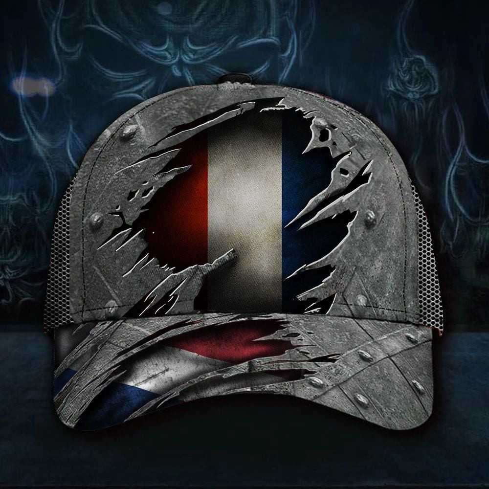Adeenyc Netherlands Trucker Hat 3D Print Vintage Patriotic Proud Country Netherlands Flag Classic Cap Trucker Hats Custom Hats Gifts For Men & Women