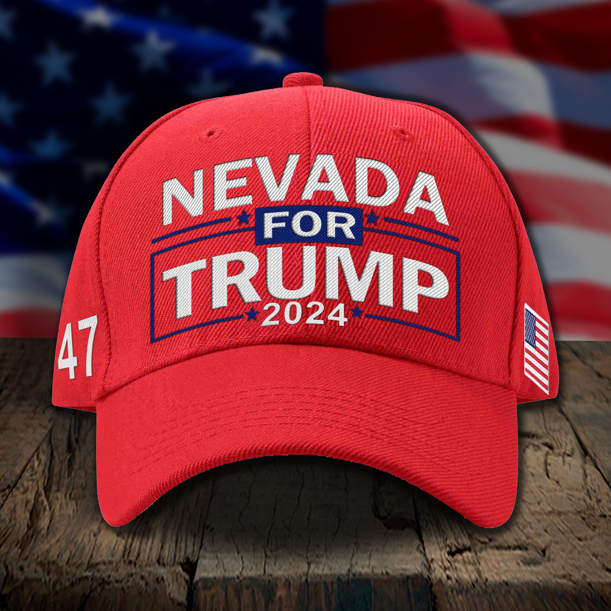 Adeenyc Nevada For Trump 2024 Hat 47 MAGA Hat For Sale Gifts For Trump Lovers Trucker Hats Custom Hats Gifts For Men & Women