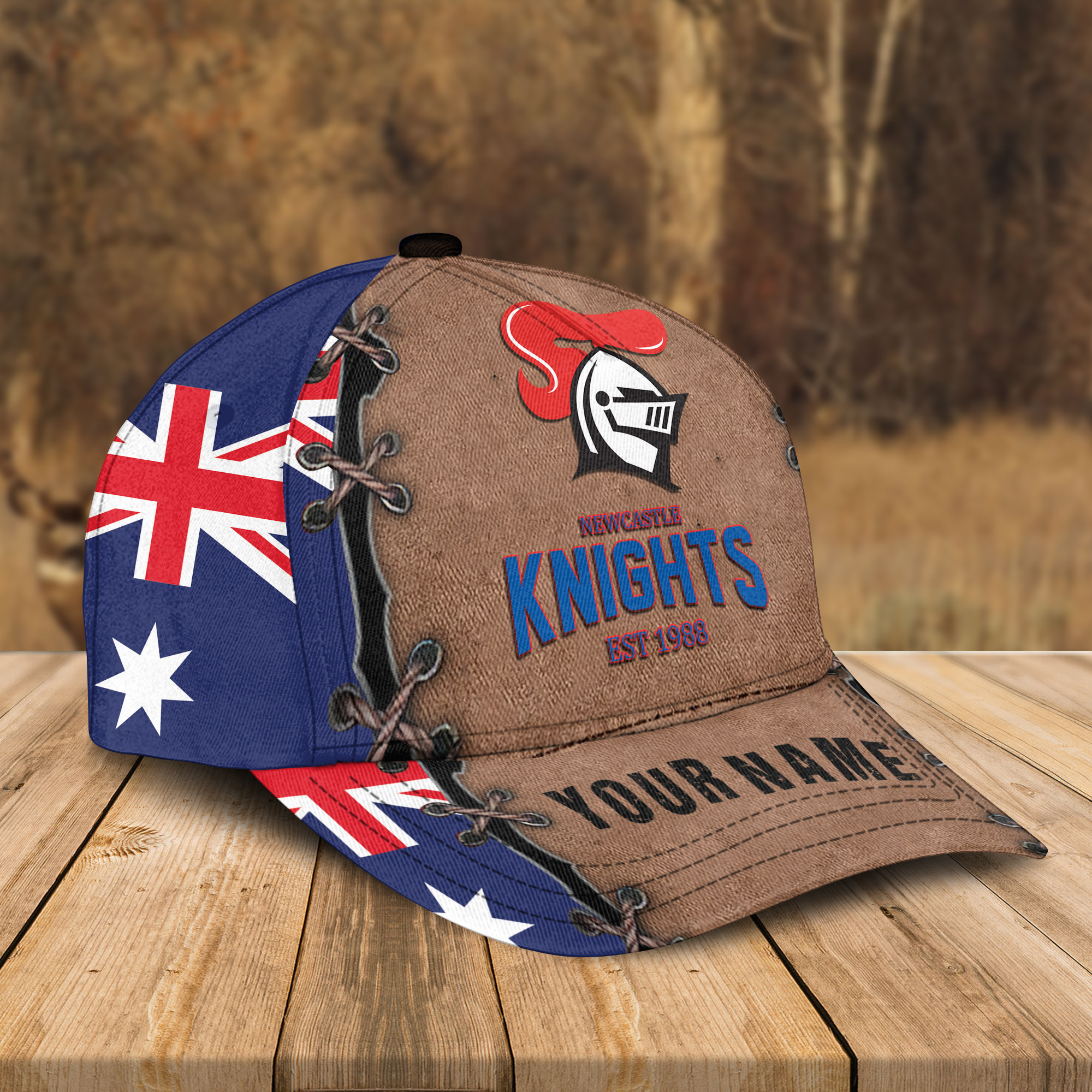 Adeenyc Newcastle Knights NRL Personalized Classic Cap Best Gift For Fans