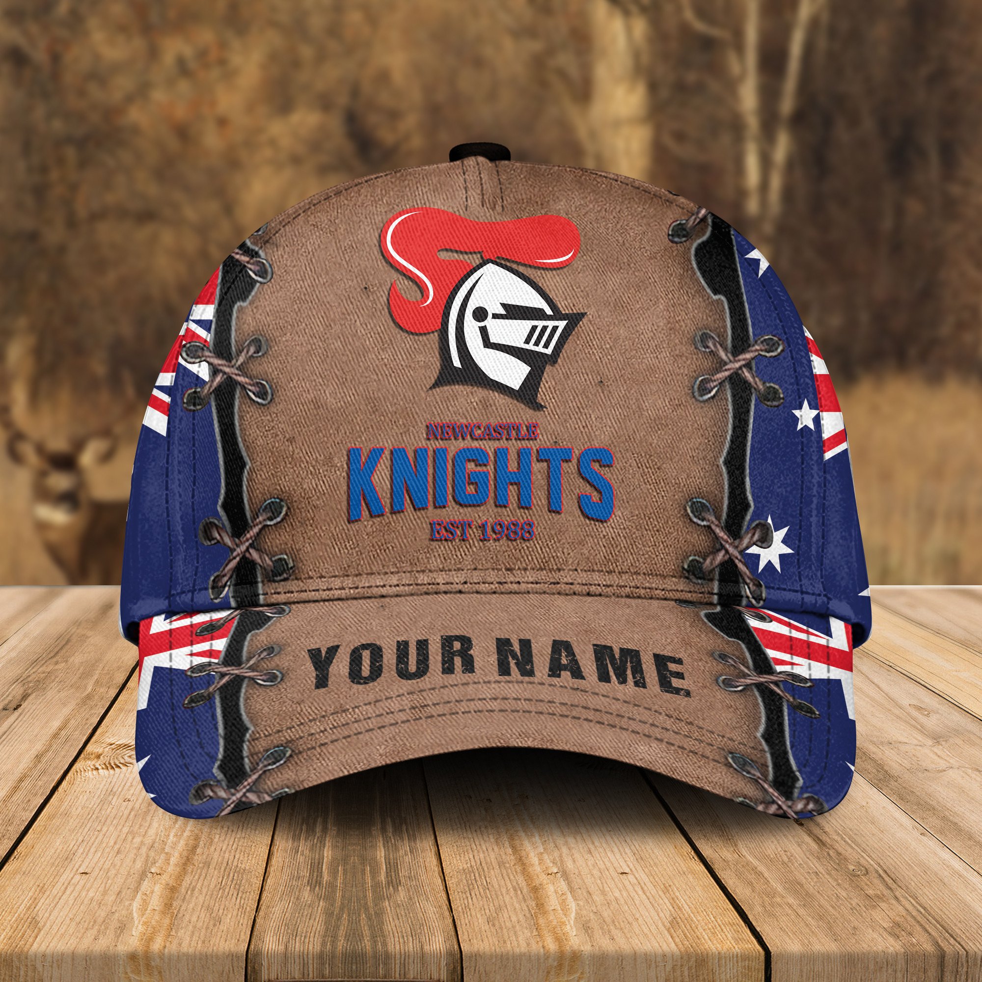 Adeenyc Newcastle Knights NRL Personalized Classic Cap Best Gift For Fans