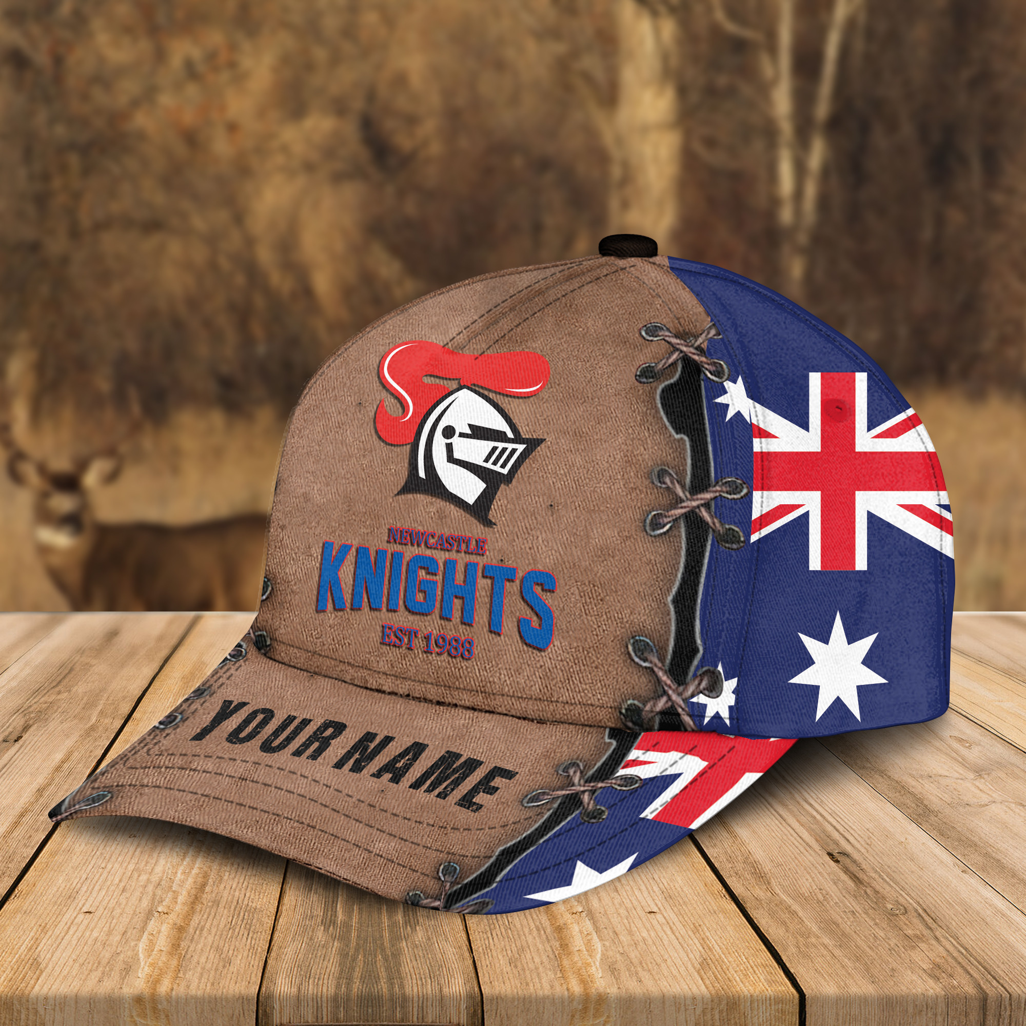 Adeenyc Newcastle Knights NRL Personalized Classic Cap Best Gift For Fans