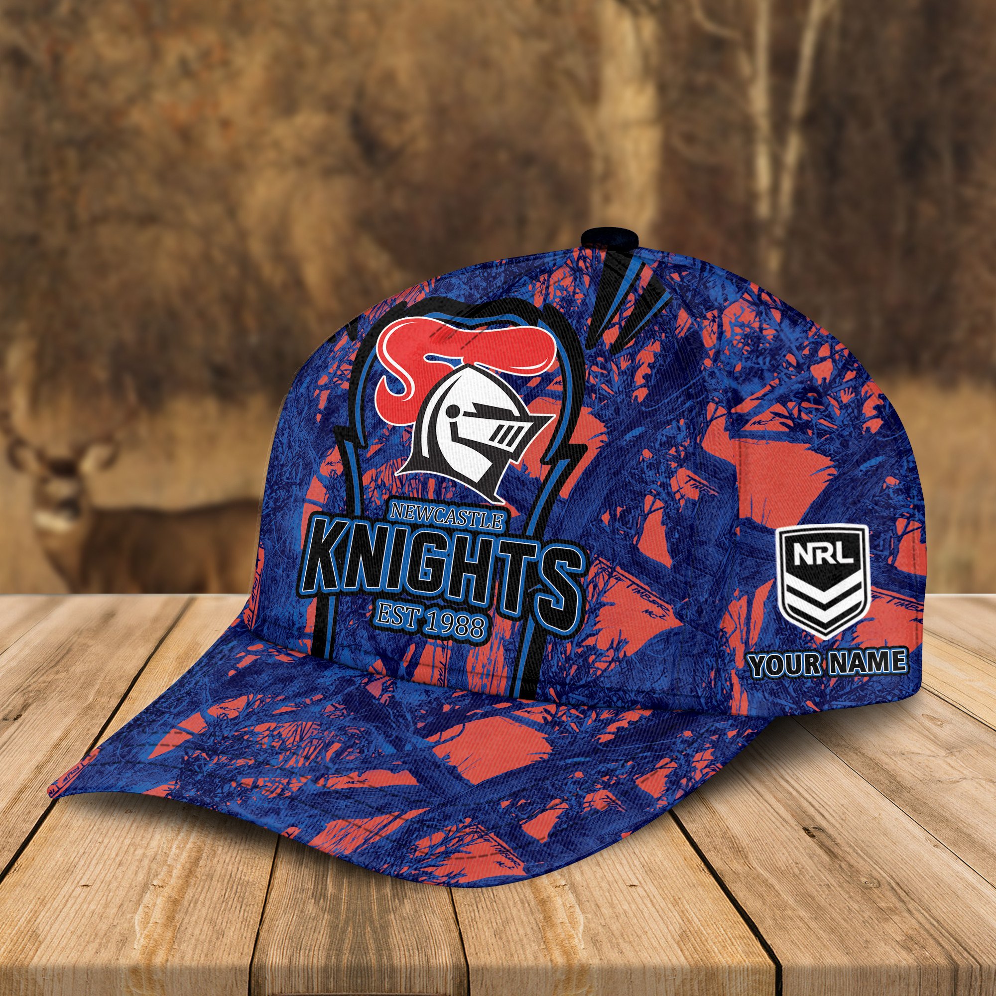 Adeenyc Newcastle Knights NRL Personalized Classic Cap Best Gift For Fans