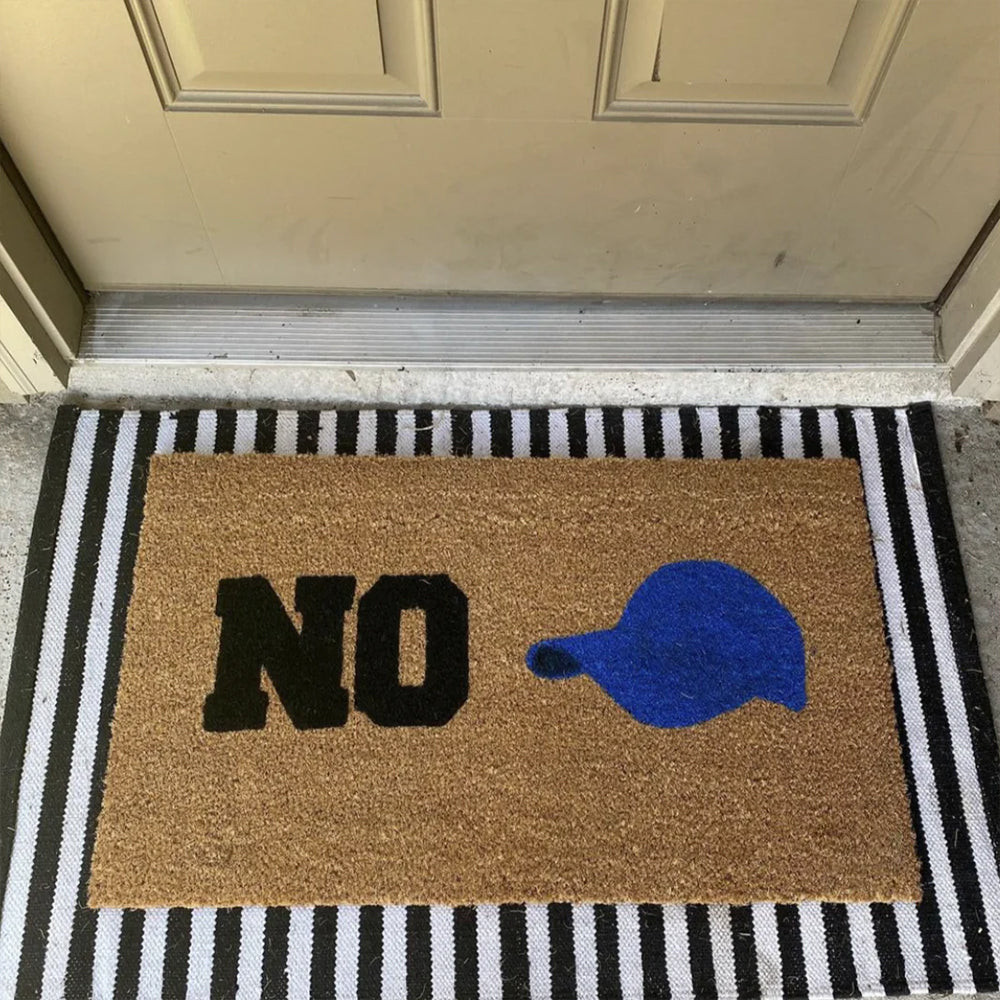 Adeenyc No Cap Doormat Interesting Floor Mat Funny Housewarming Gift Ideas Trucker Hats Custom Hats Gifts For Men & Women
