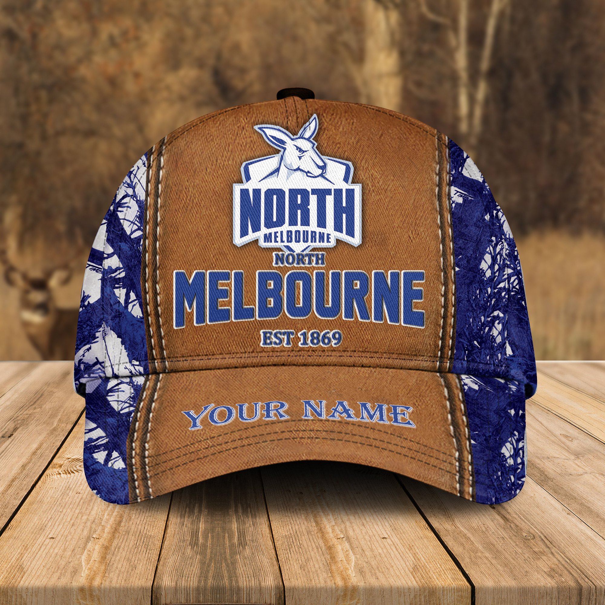 Adeenyc North Melbourne AFL Personalized Classic Cap Best Gift For Fans