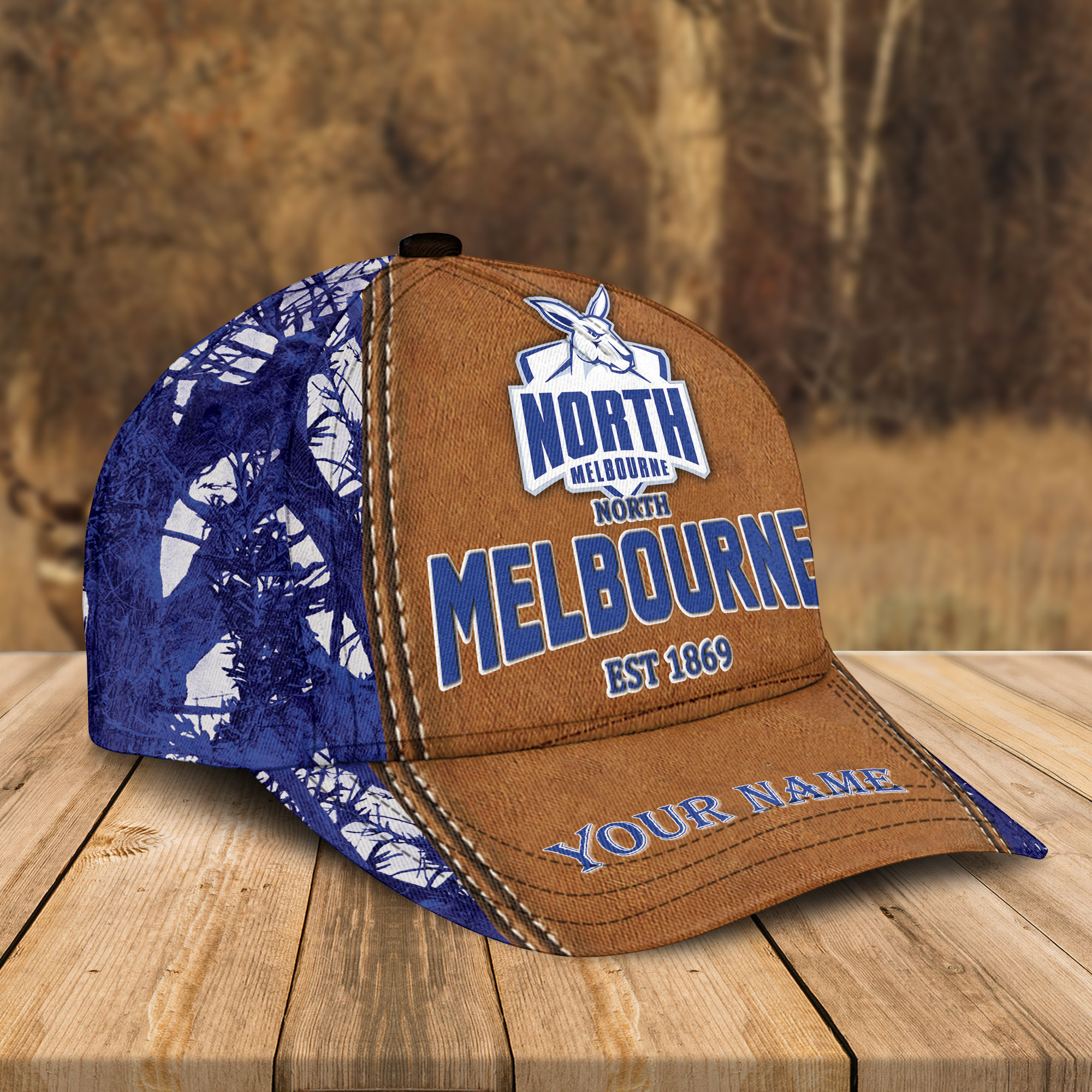 Adeenyc North Melbourne AFL Personalized Classic Cap Best Gift For Fans