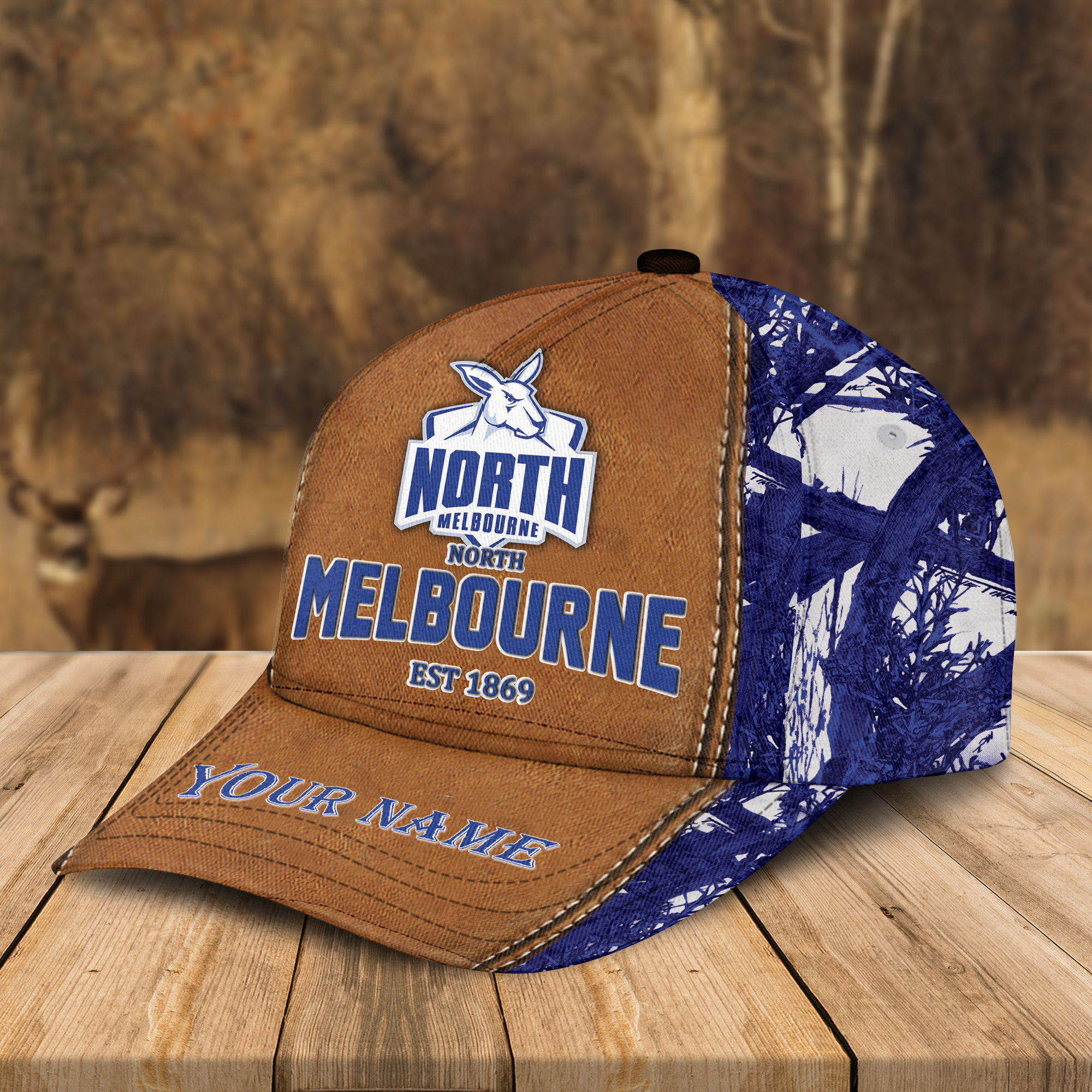 Adeenyc North Melbourne AFL Personalized Classic Cap Best Gift For Fans