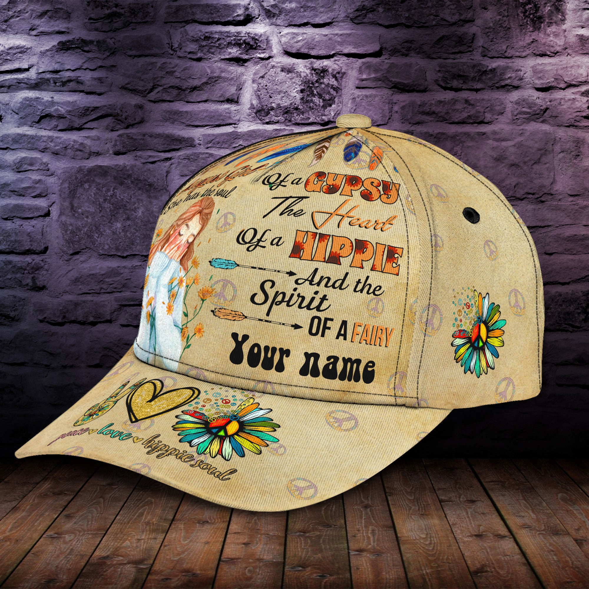 Adeenyc Our Heroes - Personalized Name Cap Classic Hat Trucker Hats Custom Hats Gifts For Men & Women