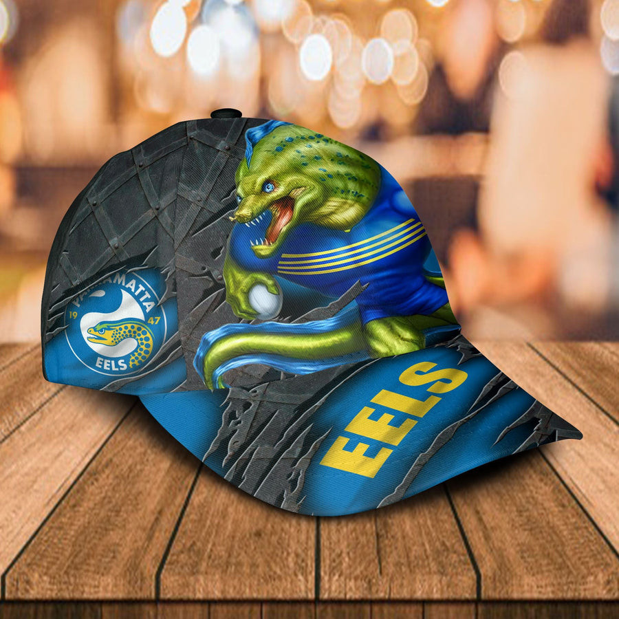 Adeenyc Parramatta Eels NRL Classic Cap Personalized Gift For Fans