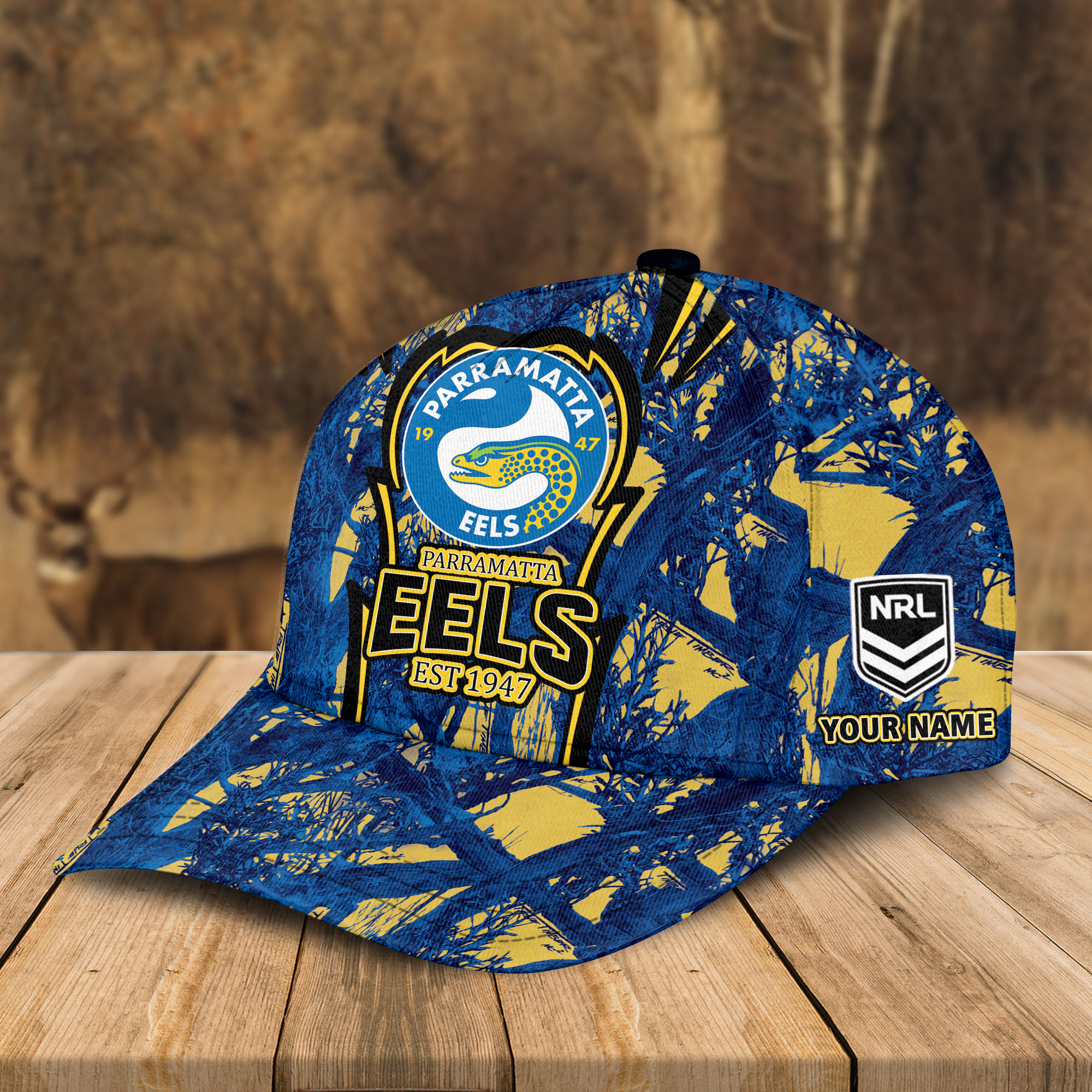 Adeenyc Parramatta Eels NRL Personalized Classic Cap Best Gift For Fans