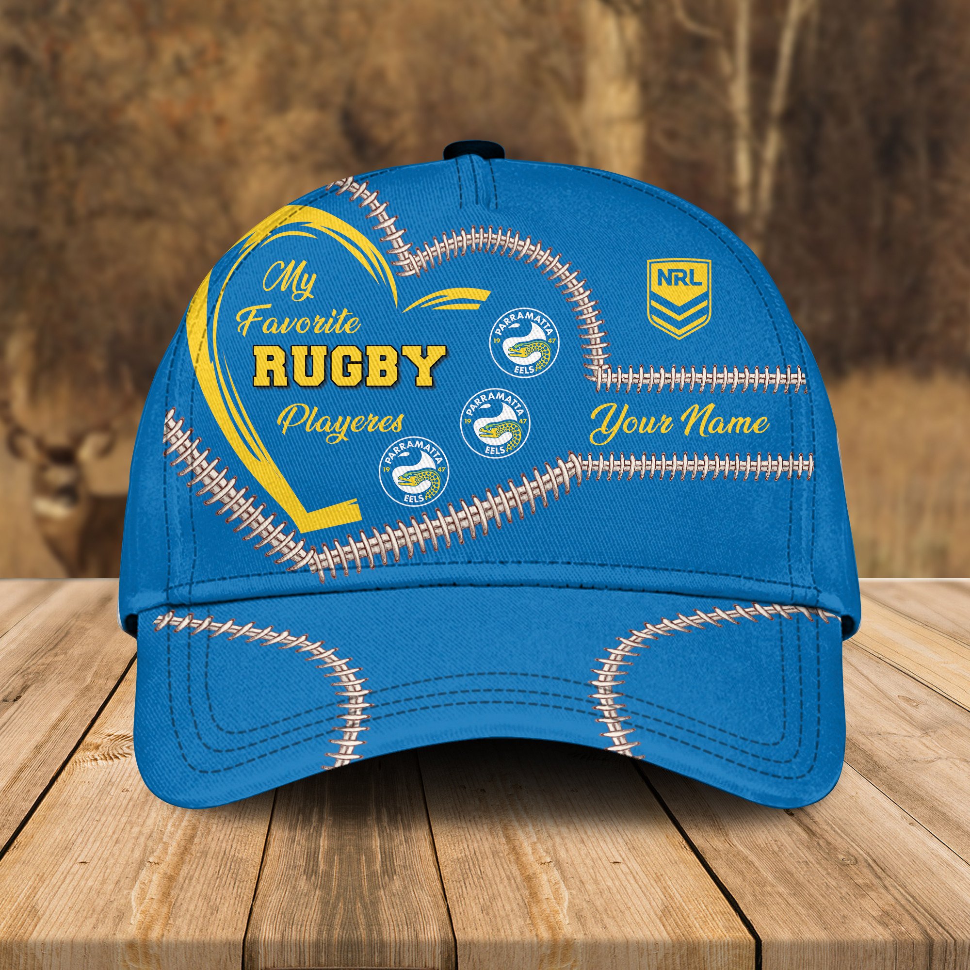 Adeenyc Parramatta Eels NRL Personalized Classic Cap Best Gift For Fans