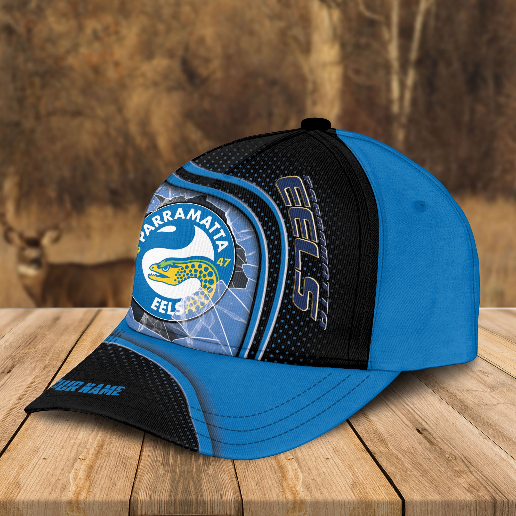 Adeenyc Parramatta Eels NRL Personalized Classic Cap Best Gift For Fans