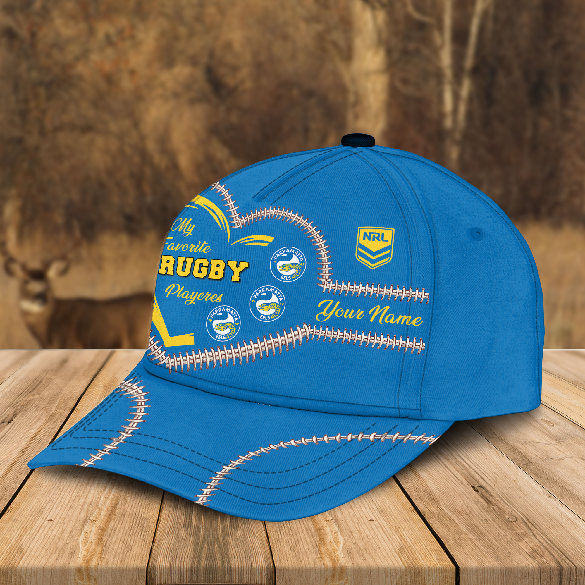 Adeenyc Parramatta Eels NRL Personalized Classic Cap Best Gift For Fans