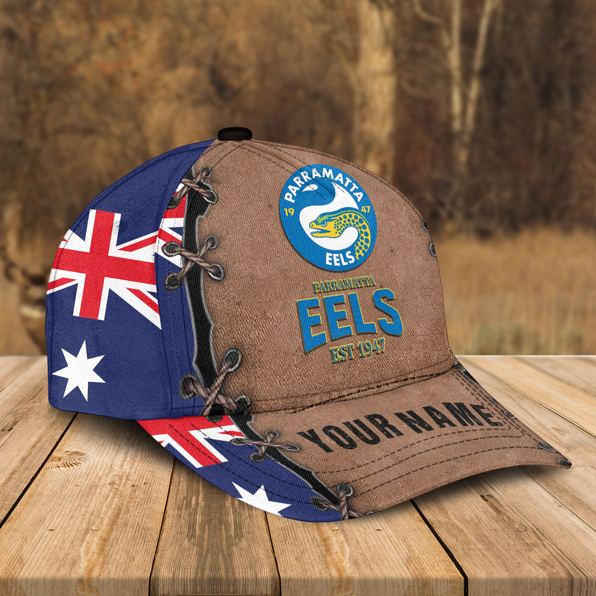 Adeenyc Parramatta Eels NRL Personalized Classic Cap Best Gift For Fans