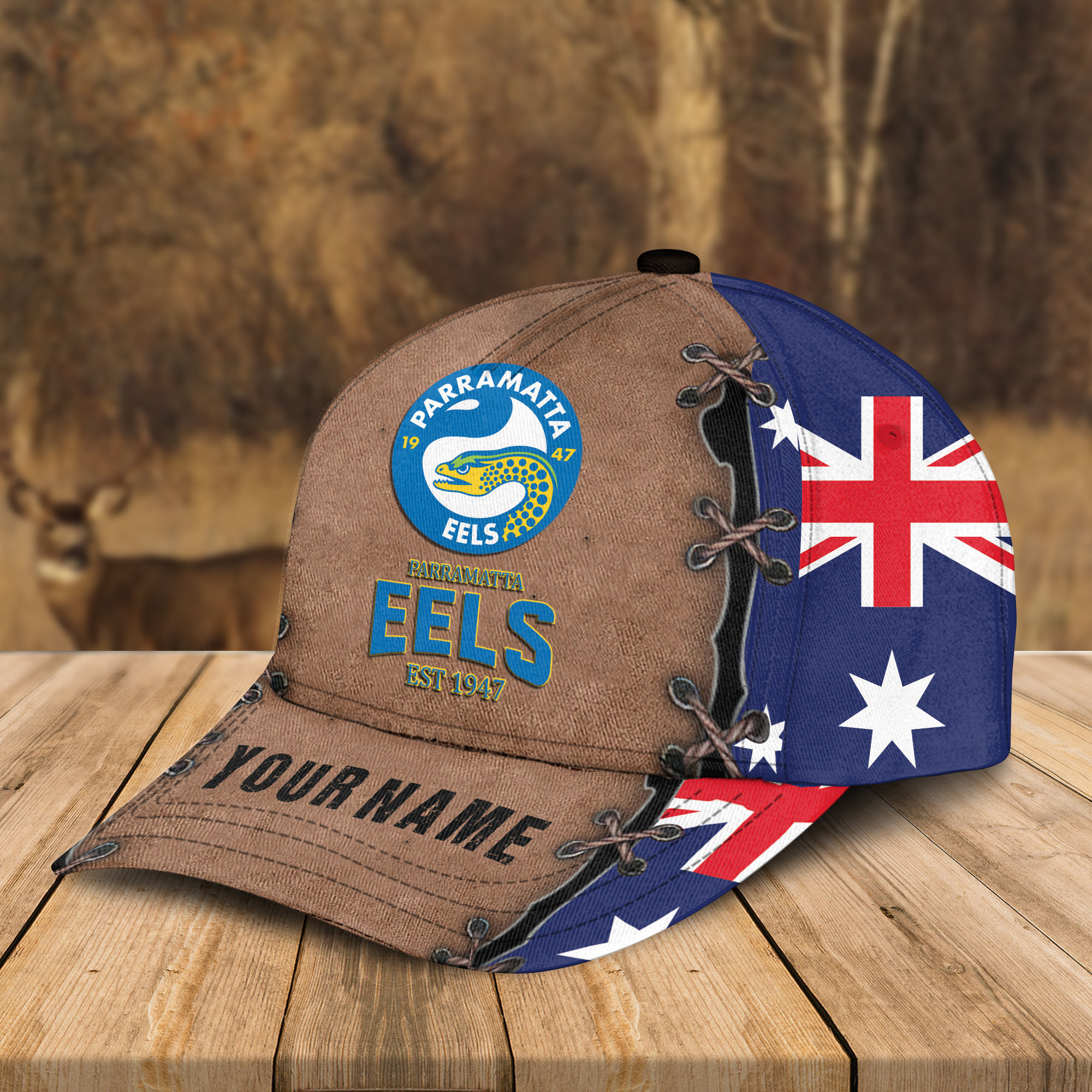 Adeenyc Parramatta Eels NRL Personalized Classic Cap Best Gift For Fans