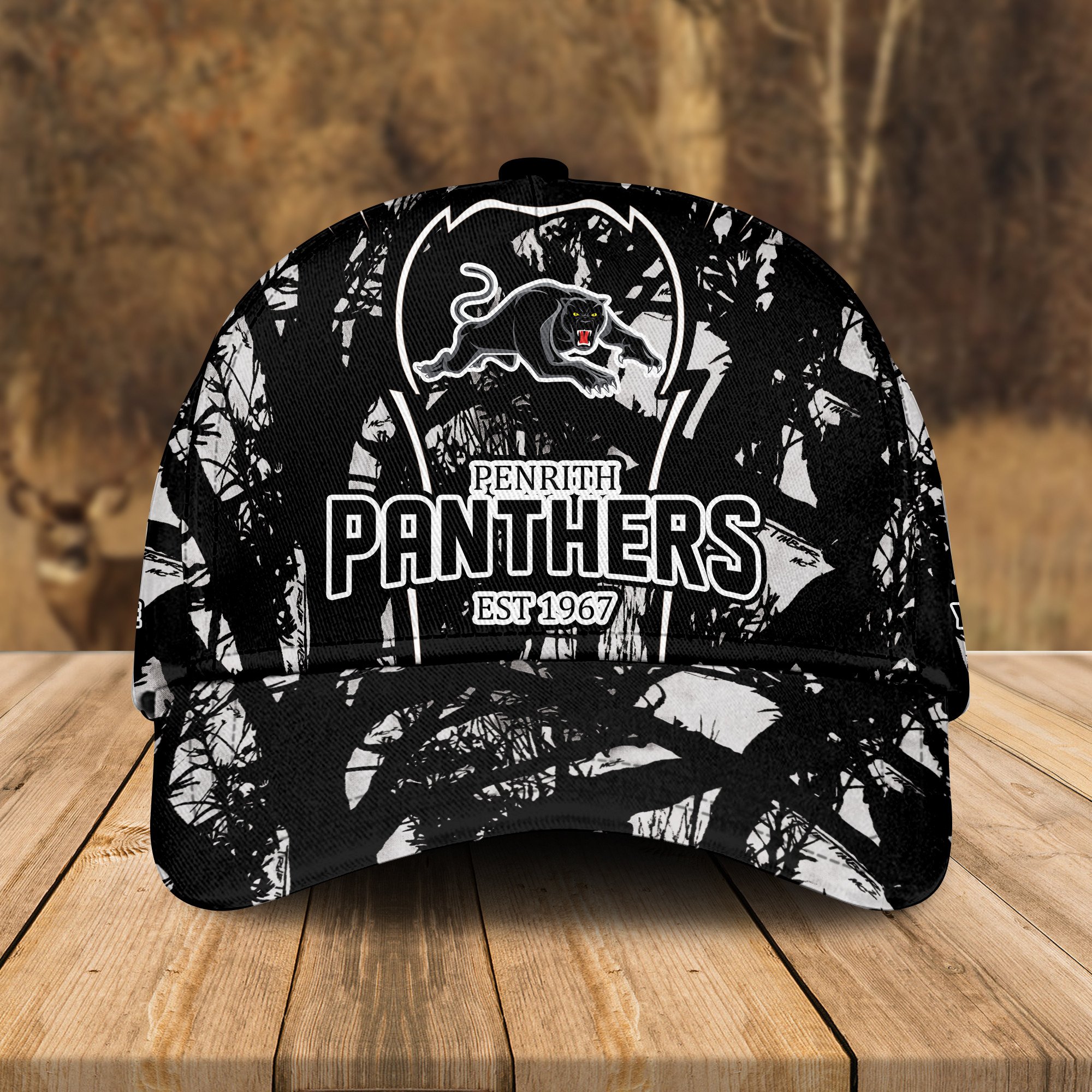 Adeenyc Penrith Panthers NRL Personalized Classic Cap Best Gift For Fans